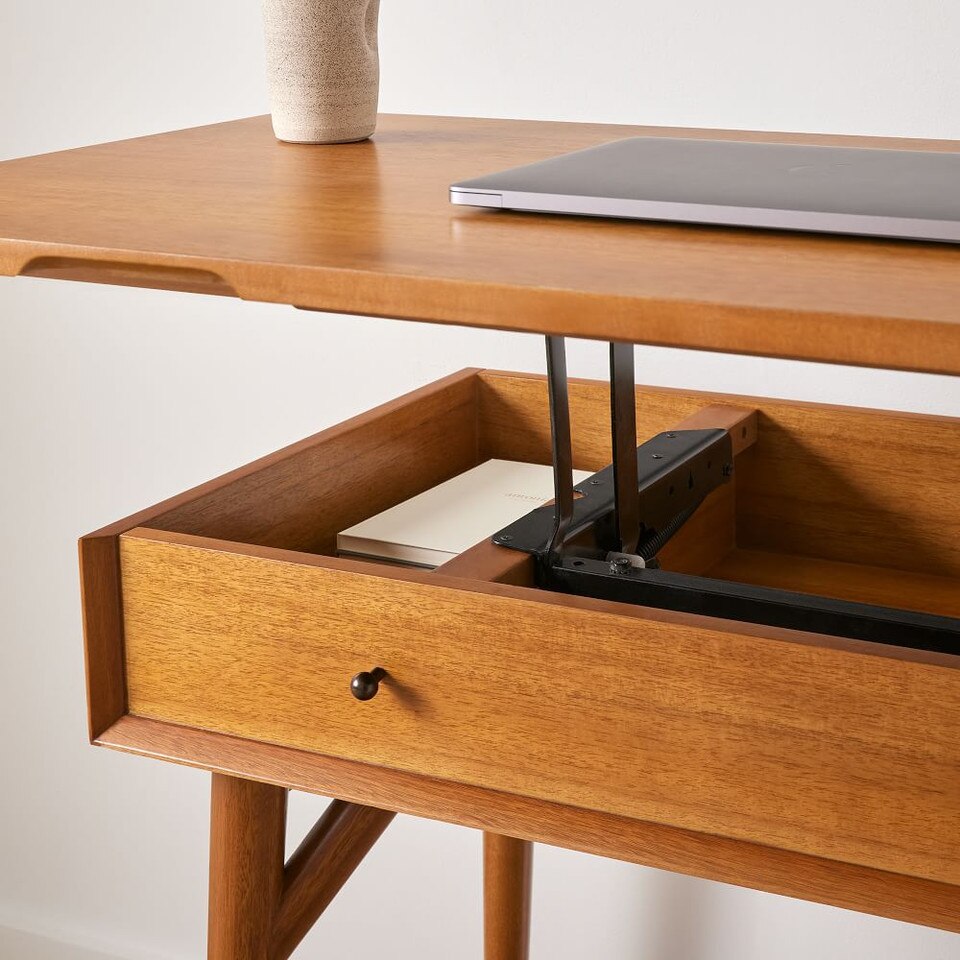 MidCentury Adjustable Desk (91 cm) West Elm UK